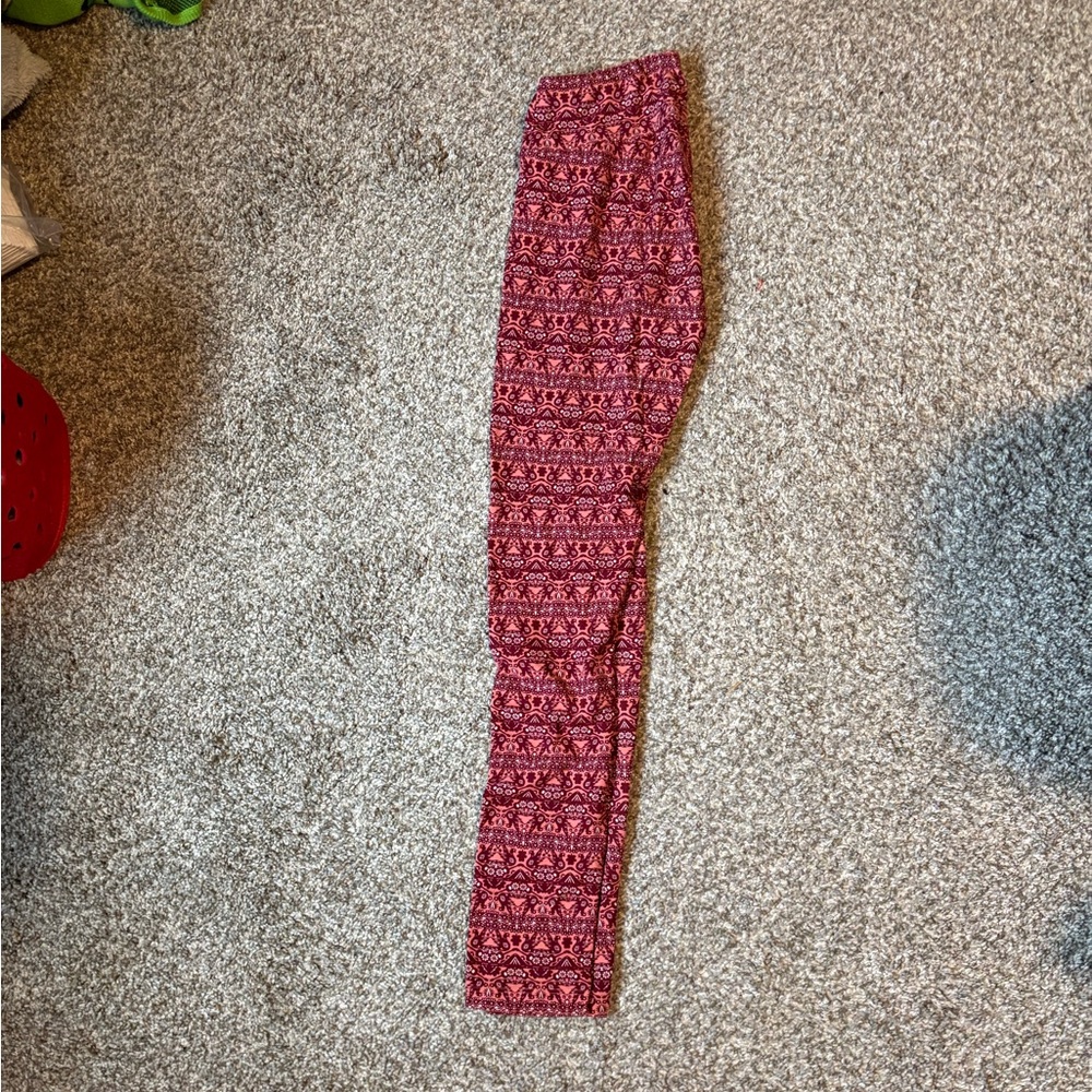 LulaRoe leggings 
one size 
never worn 
Multi Colored